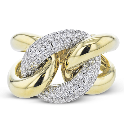 3/4 CTW Diamond Right Hand Ring in 14K Gold & 18K Gold