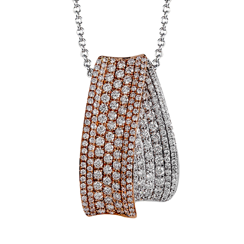 1/2 CTW Diamond Pendant in 14K Gold & 18K Gold