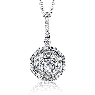 Elegant Fashion Pendant Necklace in 14K Gold & 18K Gold
