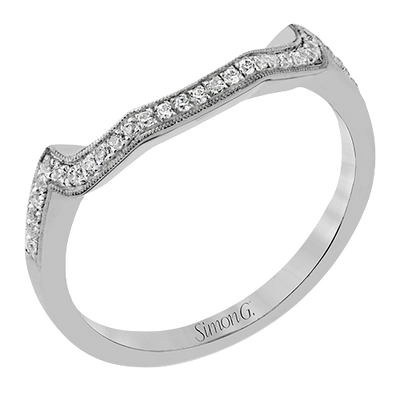 1/10 CTW Diamond Engagement Ring Band in 14K Gold, 18K Gold & Platinum