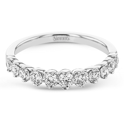 3/4 CTW Diamond Wedding Band in 14K Gold, 18K Gold & Platinum