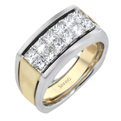 2/5 CTW Diamond Men’s Ring in 14K Gold, 18K Gold & Platinum