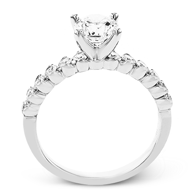 1/2 CTW Round Diamond Engagement Ring in 14K Gold, 18K Gold & Platinum