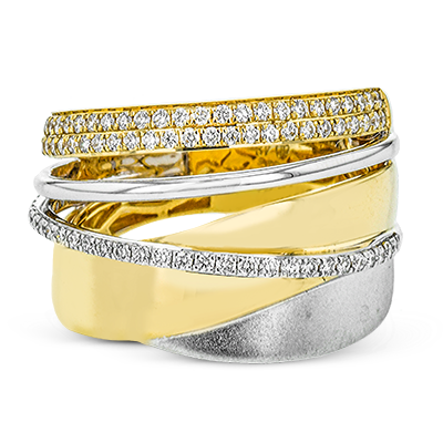 1/2 CTW Diamond Right Hand Ring in 14K Gold & 18K Gold