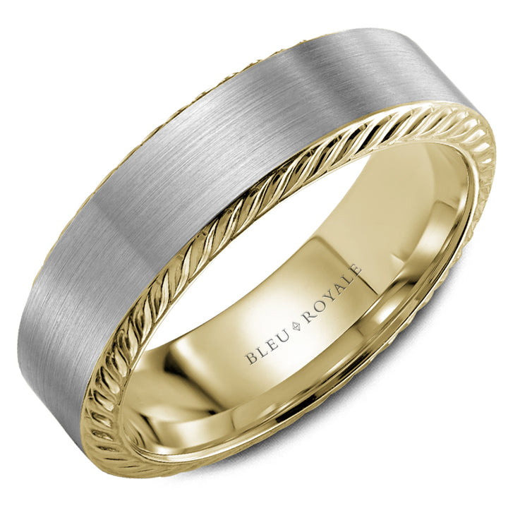 Bleu Royale Wedding Band