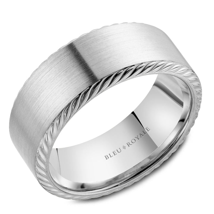 Bleu Royale Wedding Band