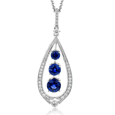 1/2 CTW Round Diamond Color Pendant in 14K Gold & 18K Gold