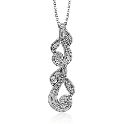 1/10 CTW Diamond Pendant in 14K Gold, 18K Gold & Platinum