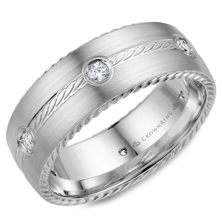 Crownring Wedding Band