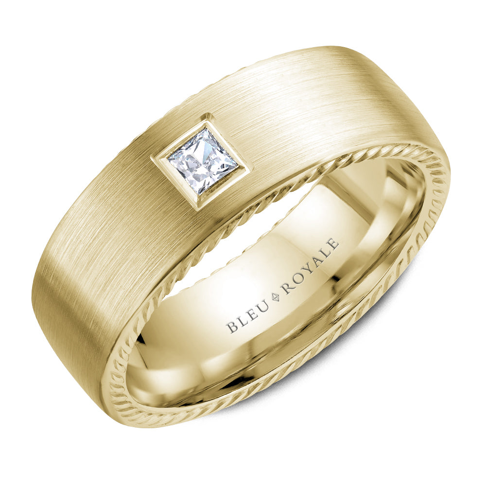 Bleu Royale Wedding Band