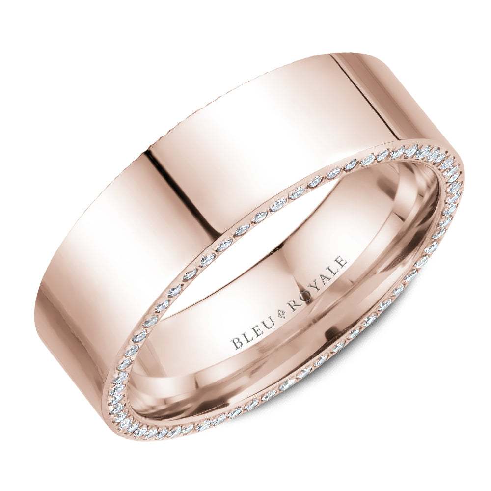 Bleu Royale Wedding Band