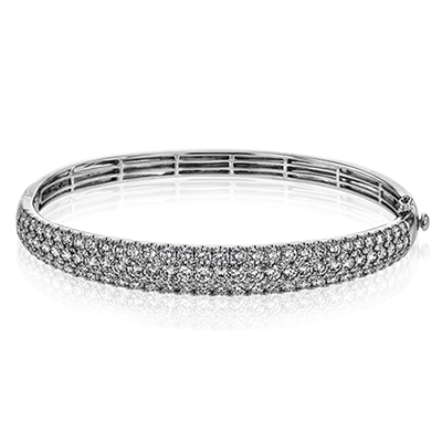 Bangle in 18k Gold with Diamonds