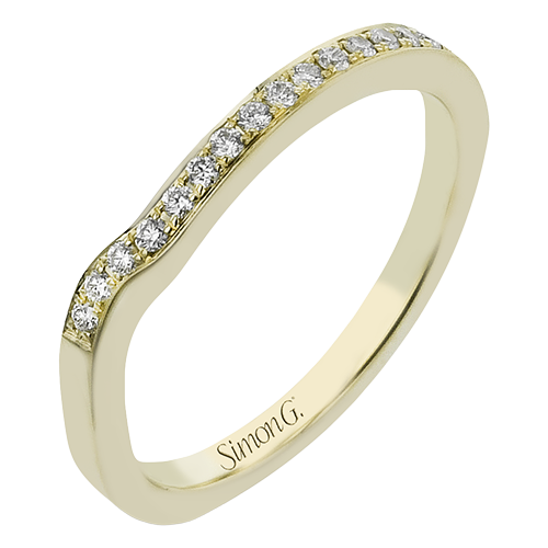 Engagement Ring in 18k Gold with Diamonds