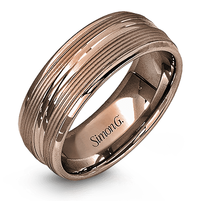 Men Ring in 14k Gold with Diamonds