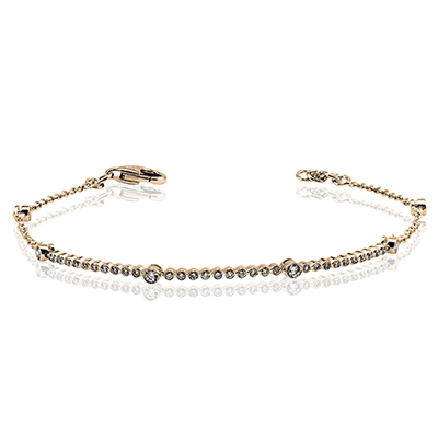 Bracelet in 18k Gold with Diamonds