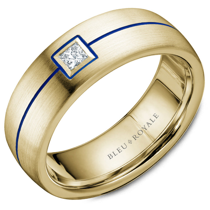 Bleu Royale Wedding Band