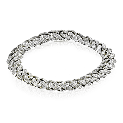 Gent Bracelet in 14k Gold with Diamonds