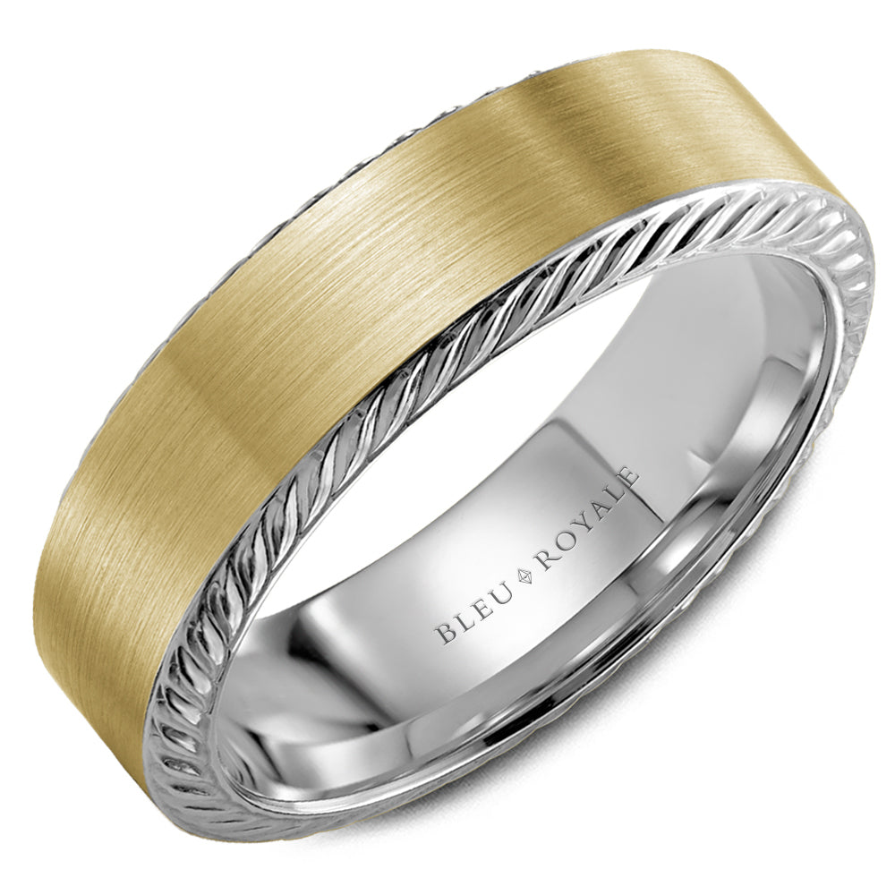 Bleu Royale Wedding Band