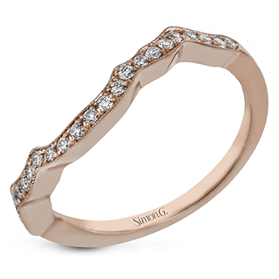 Engagement Ring in 18k Gold with Diamonds