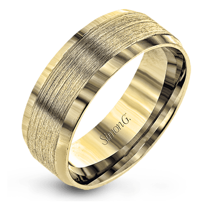 Men Ring in 14k Gold with Diamonds