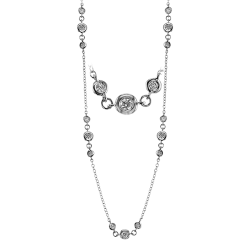 Necklace in 18k Gold with Diamonds