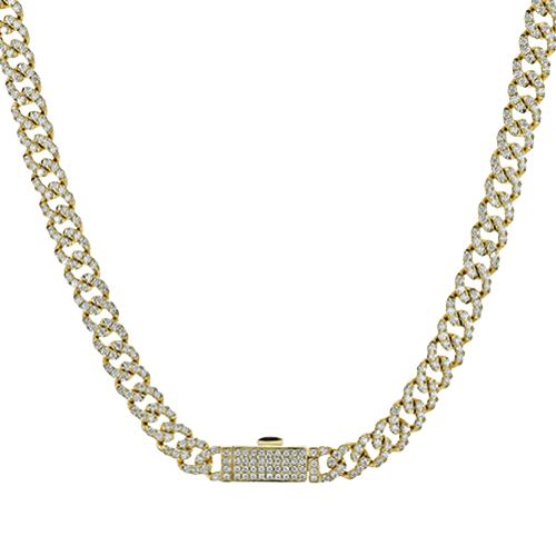 Necklace in 14k Gold with Diamonds