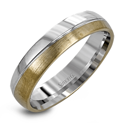 Men Ring in 14k Gold with Diamonds