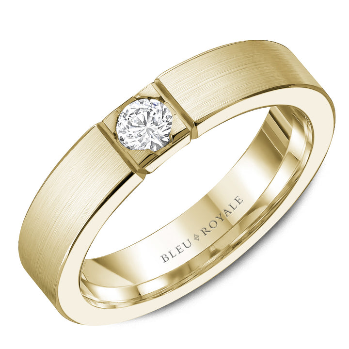 Bleu Royale Wedding Band