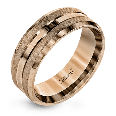 Men Ring in 14k Gold with Diamonds