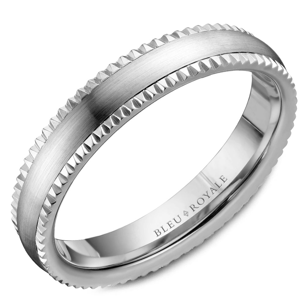 Bleu Royale Wedding Band