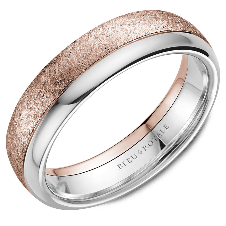 Bleu Royale Wedding Band