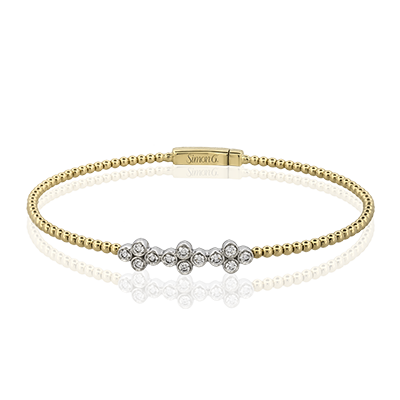 Bangle in 18k Gold with Diamonds