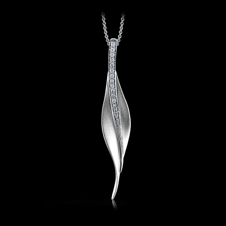 Pendant in 18k Gold with Diamonds