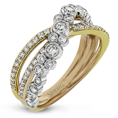 Right Hand Ring in 18k Gold with Diamonds