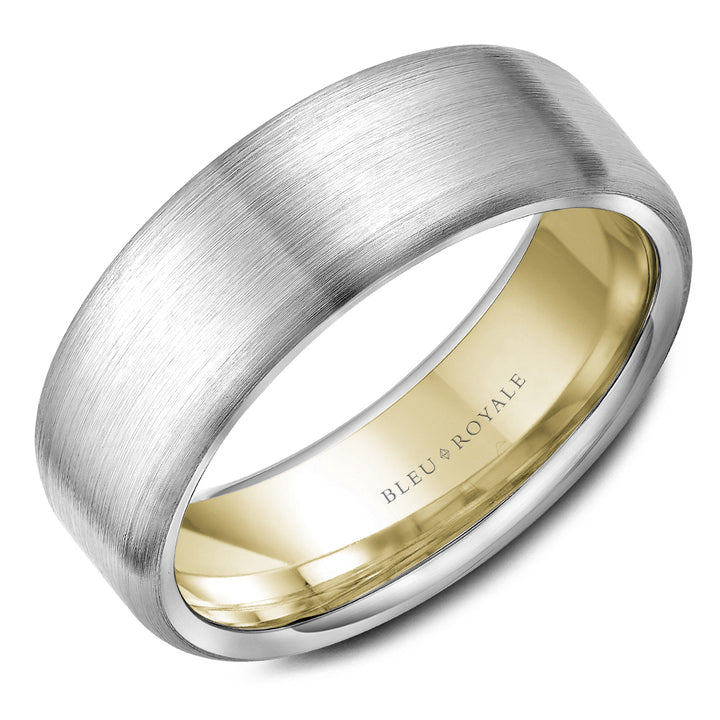 Bleu Royale Wedding Band