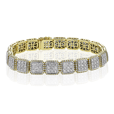 Bracelet in 18k Gold with Diamonds