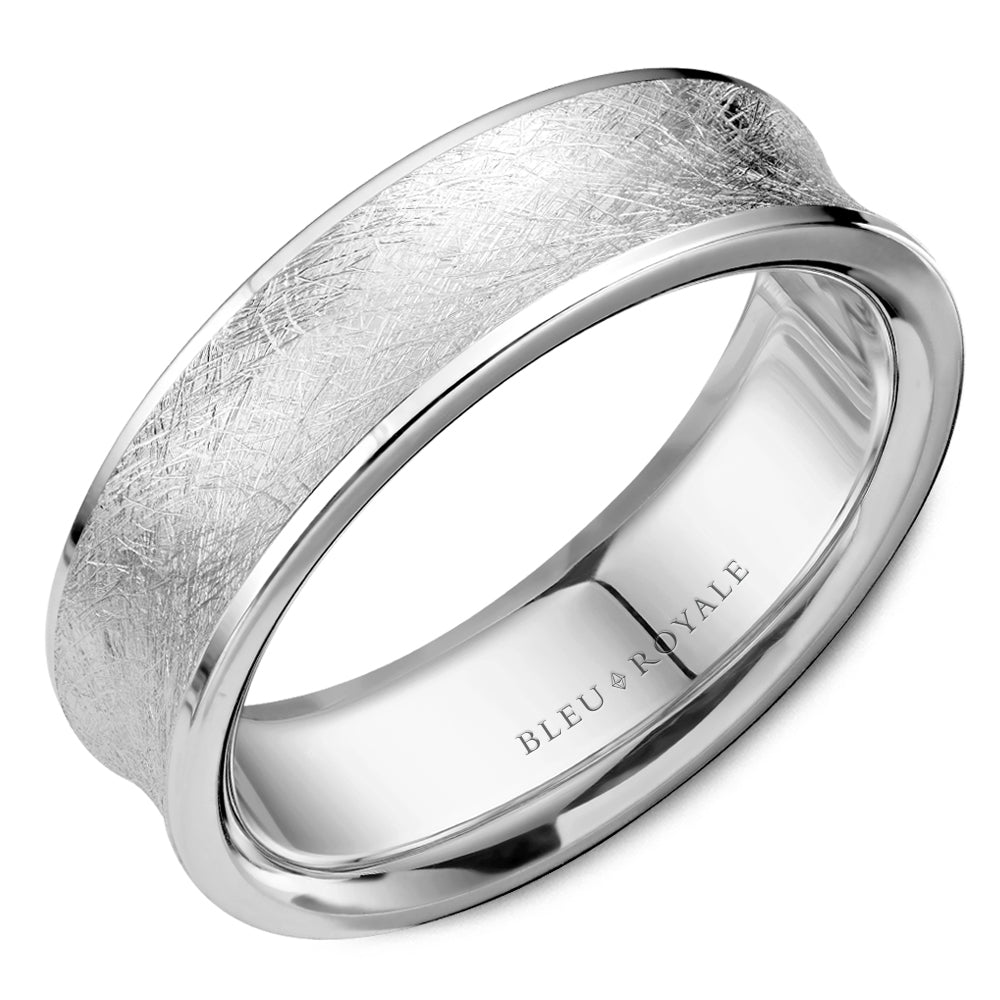 Bleu Royale Wedding Band