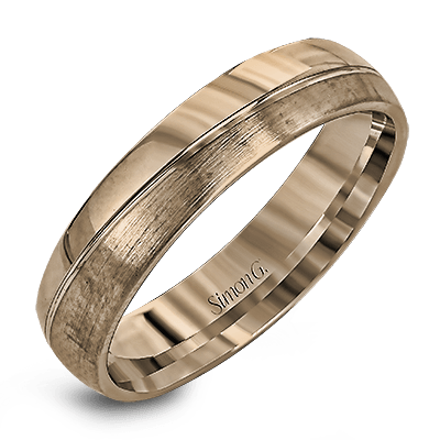 Men Ring in 14k Gold with Diamonds