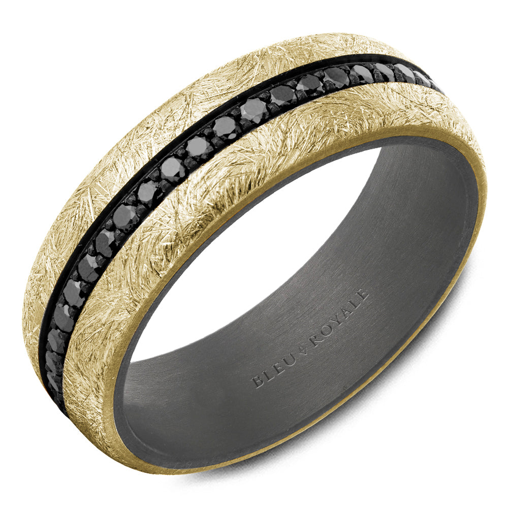 Bleu Royale Wedding Band