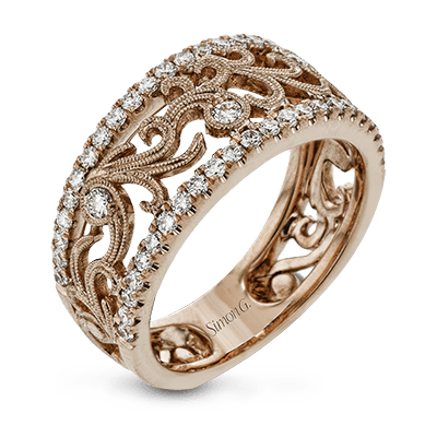 Right Hand Ring in 18k Gold with Diamonds