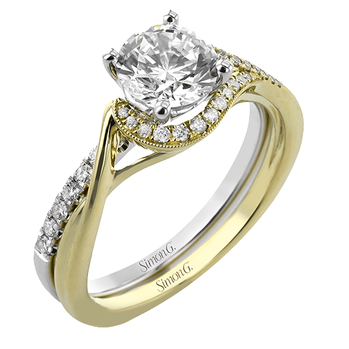 Wedding Set in 18k Gold with Diamonds