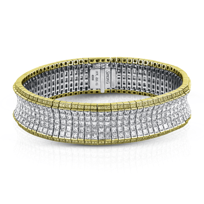 Bracelet in 18k Gold with Diamonds