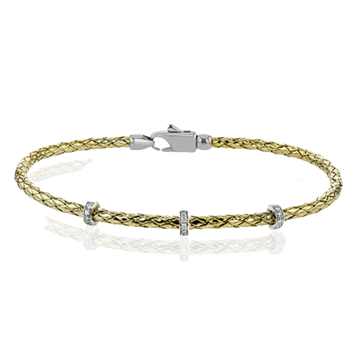 Bangle in 18k Gold with Diamonds