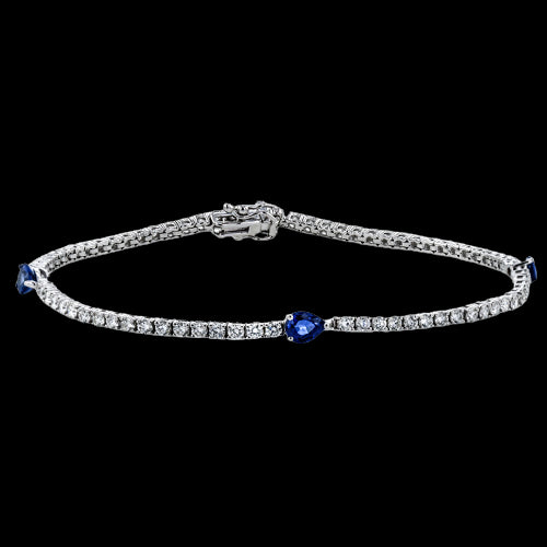 Color Bracelet in 18k Gold with Diamonds