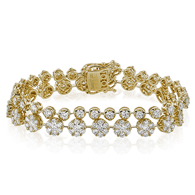 Bracelet in 18k Gold with Diamonds