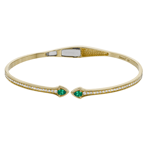 Color Bracelet in 18k Gold with Diamonds