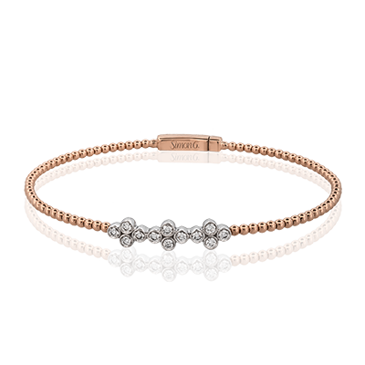 Bangle in 18k Gold with Diamonds