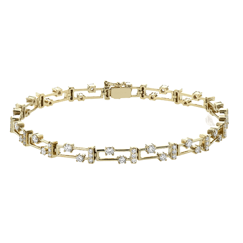 Bracelet in 18k Gold with Diamonds