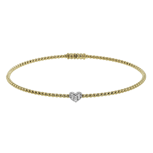 Bangle in 18k Gold with Diamonds