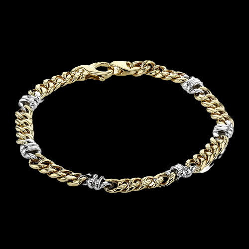 Gent Bracelet in 14k Gold